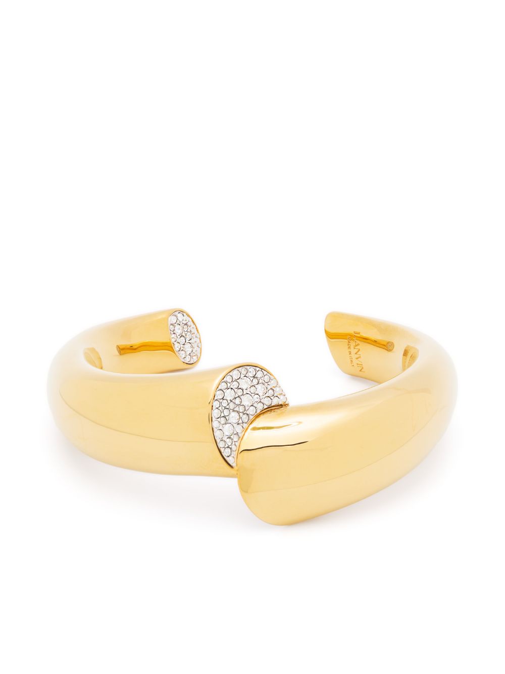 Sequence rhinestone-embellished bracelet - Gold