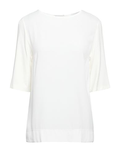 Woman Top White Size 4 Viscose, Elastane