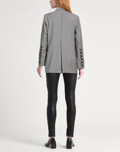 Woman Blazer Grey Size 2 Virgin Wool