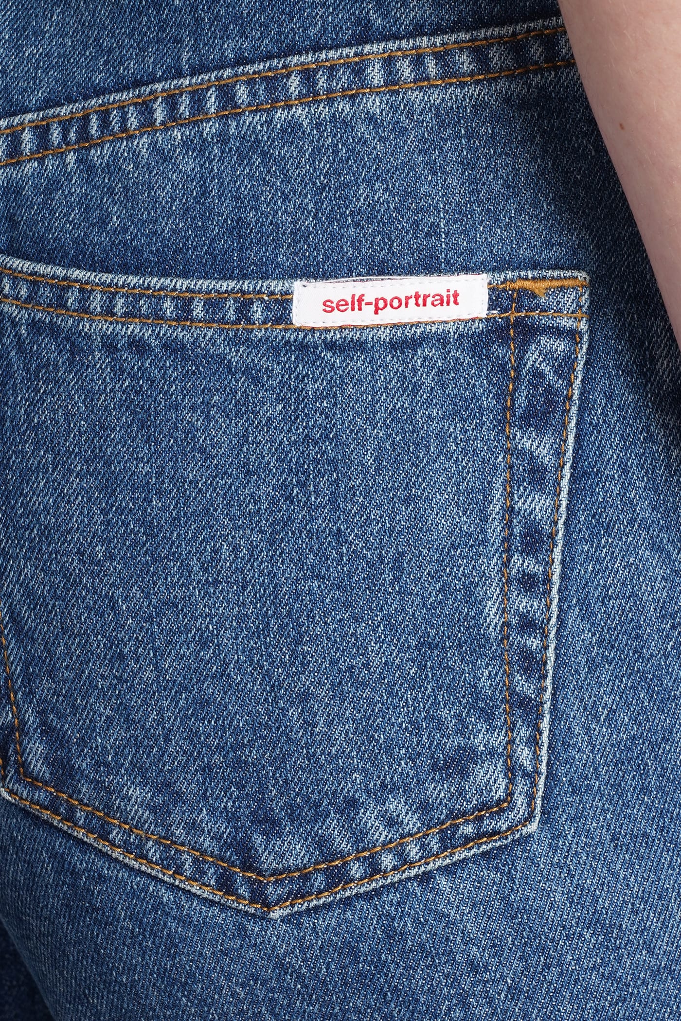 Jeans In Cyan Denim
