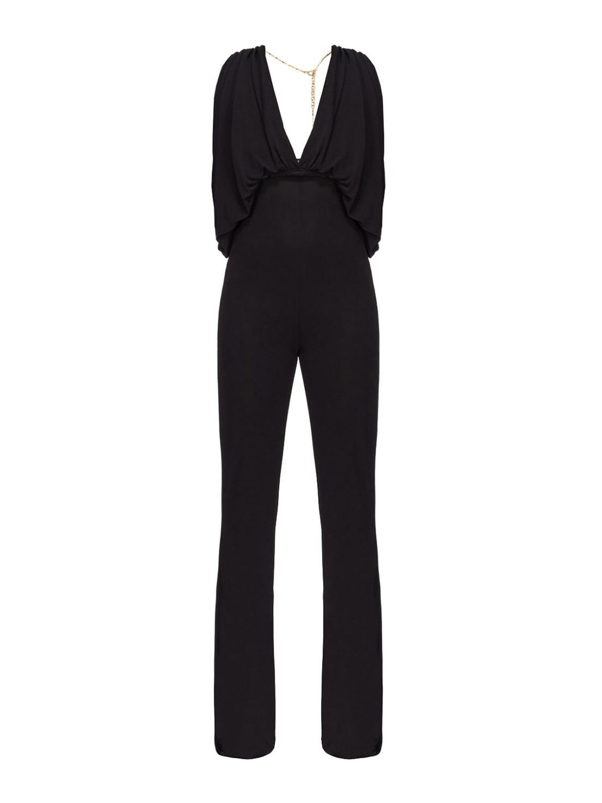 Lagretin Draped Jumpsuit With Slim Cut