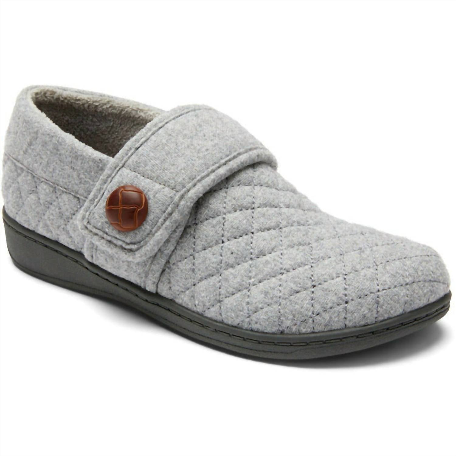 Women's Jackie Slipper In Light Grey