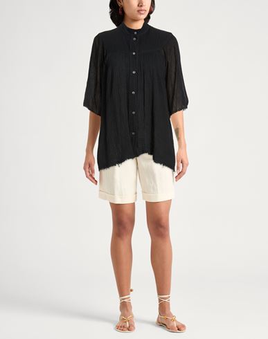Woman Shirt Black Size 0 Cotton