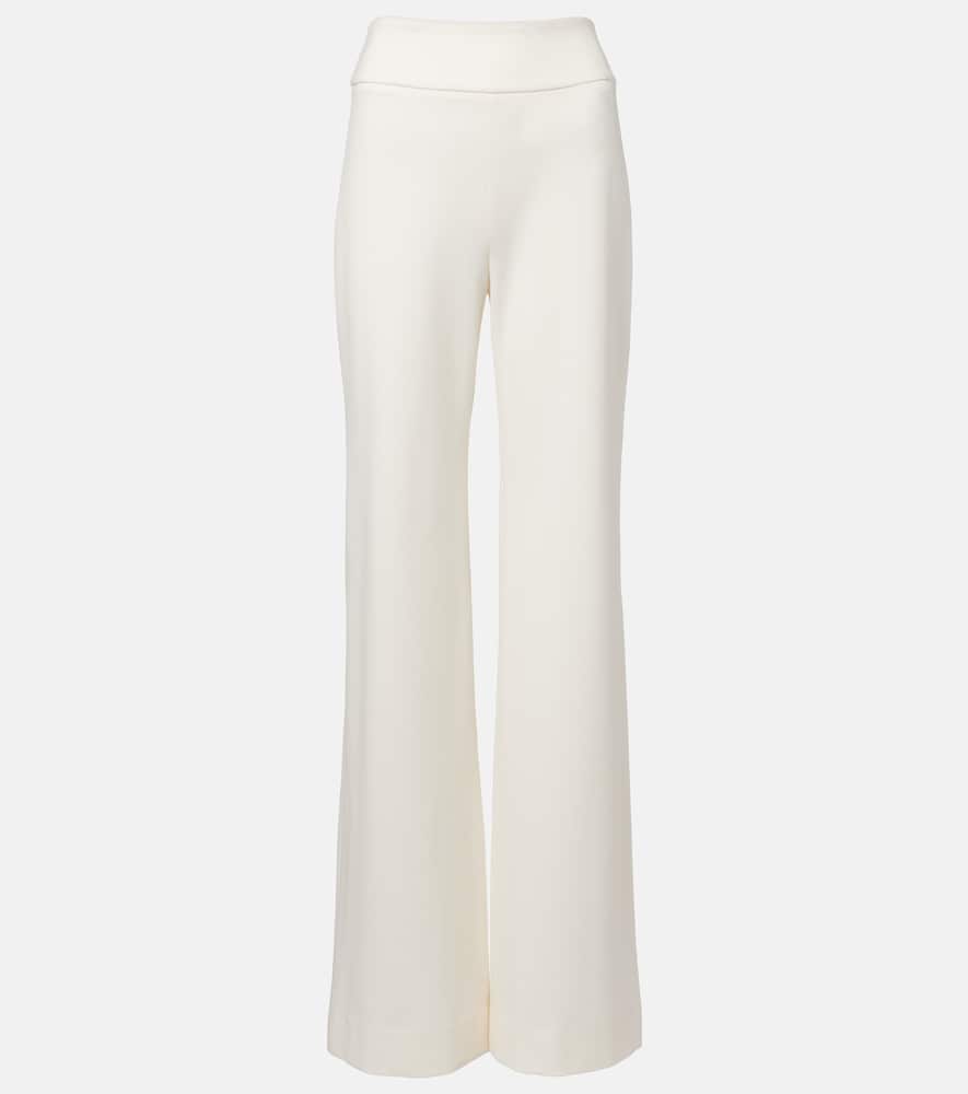 Kalinda high-rise wide-leg pants