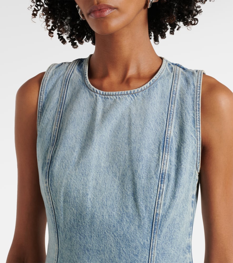 Denim minidress