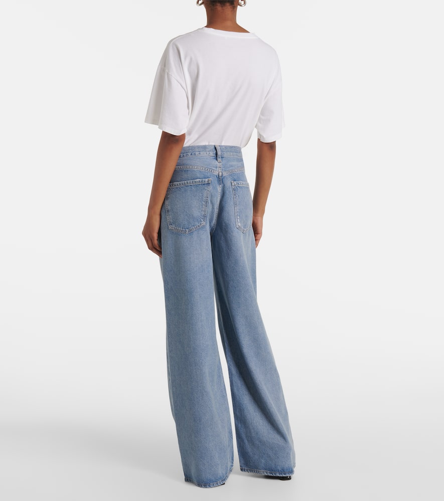 Paloma mid-rise wide-leg jeans
