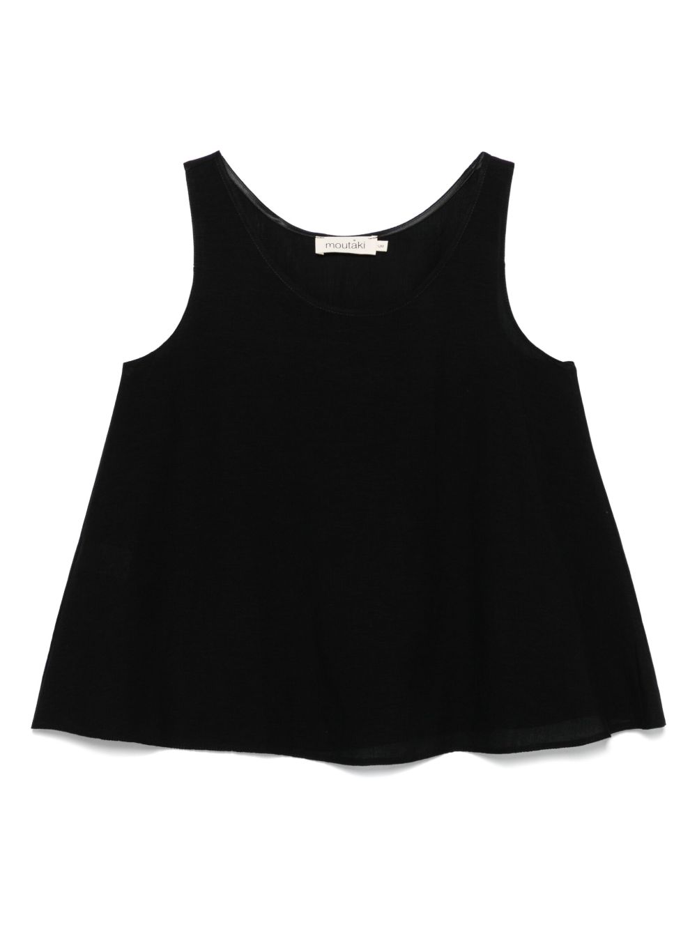 Sleeveless top - Black