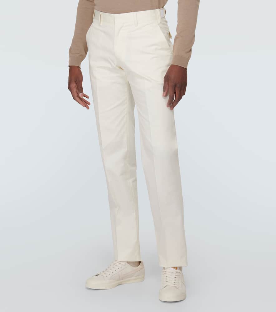 Cotton chinos