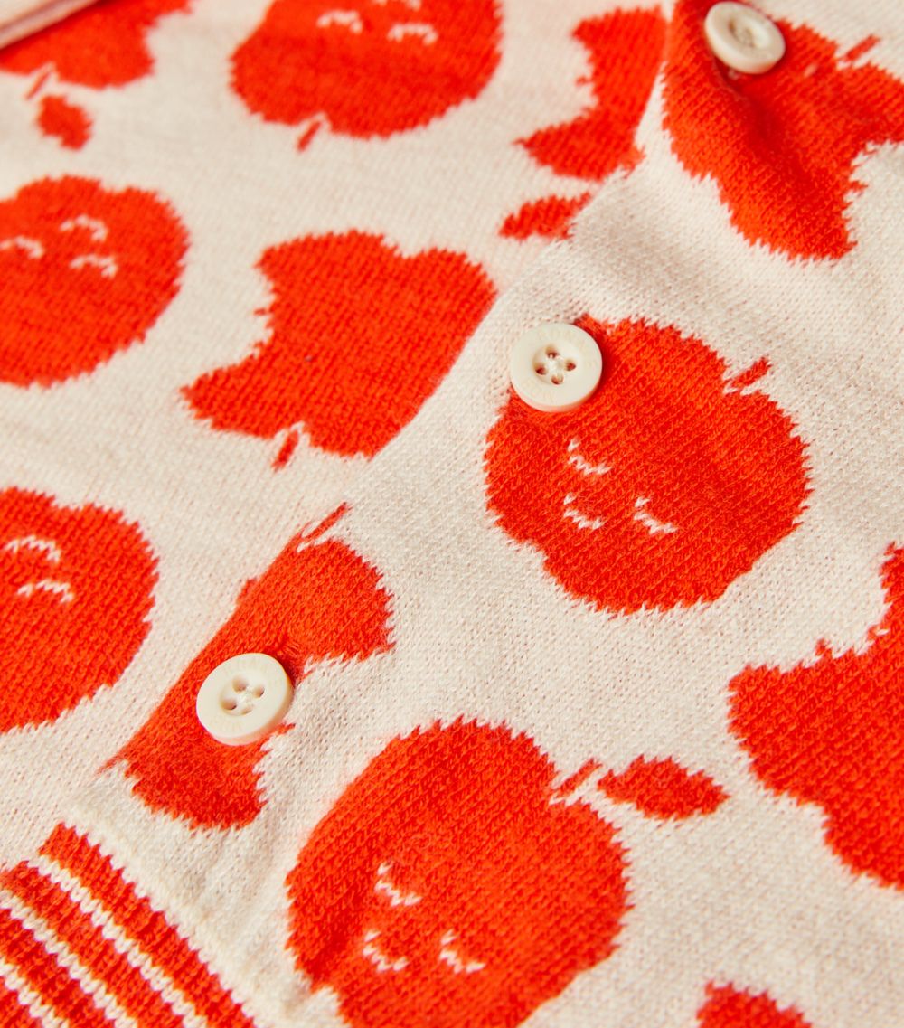 Knit Apple Playsuit (3-18 Months)