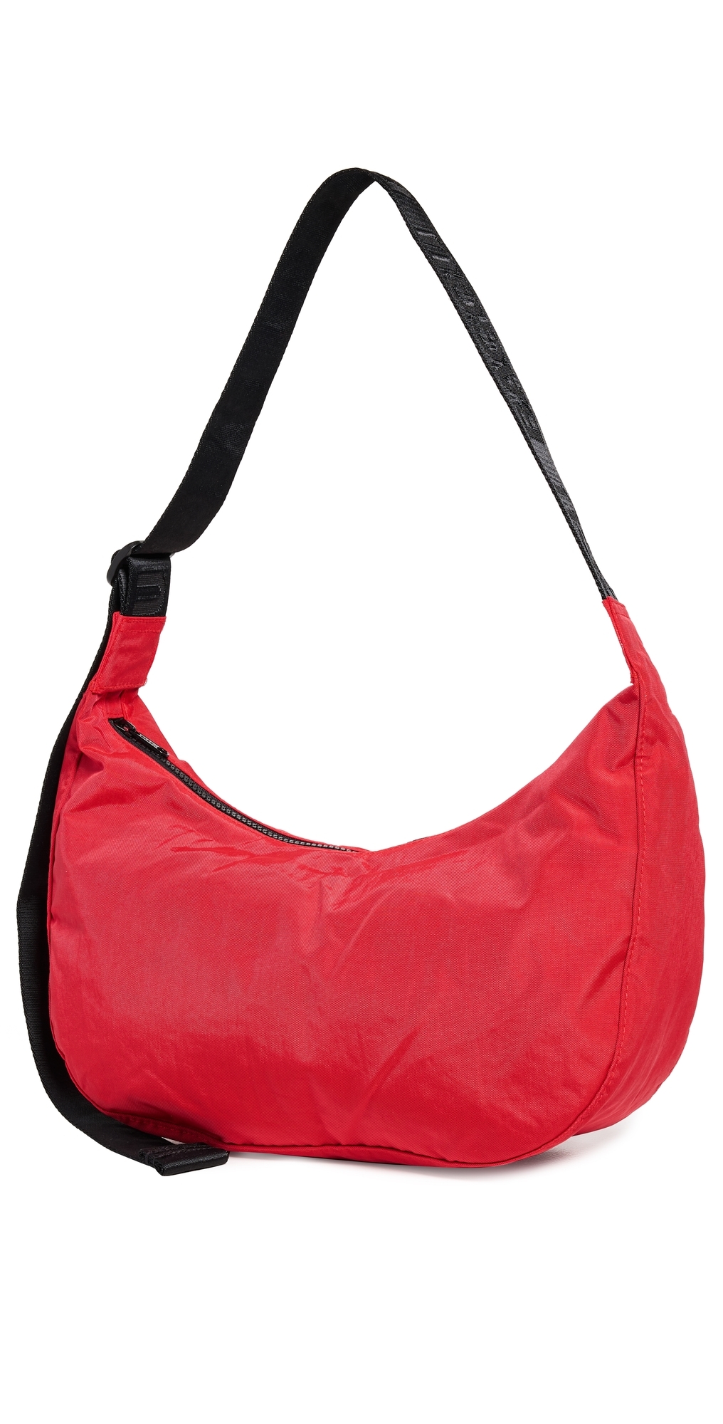 Medium Nylon Crescent Bag Candy Apple One Size