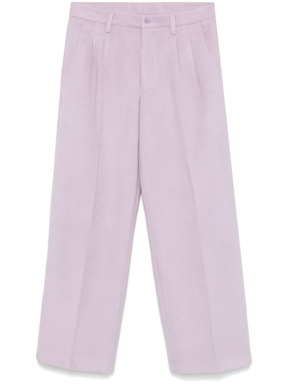 Wide-leg trousers - Purple