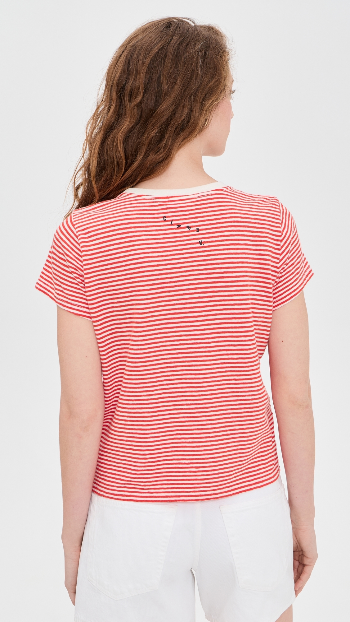 Classic Tee Bright Poppy/Cream
