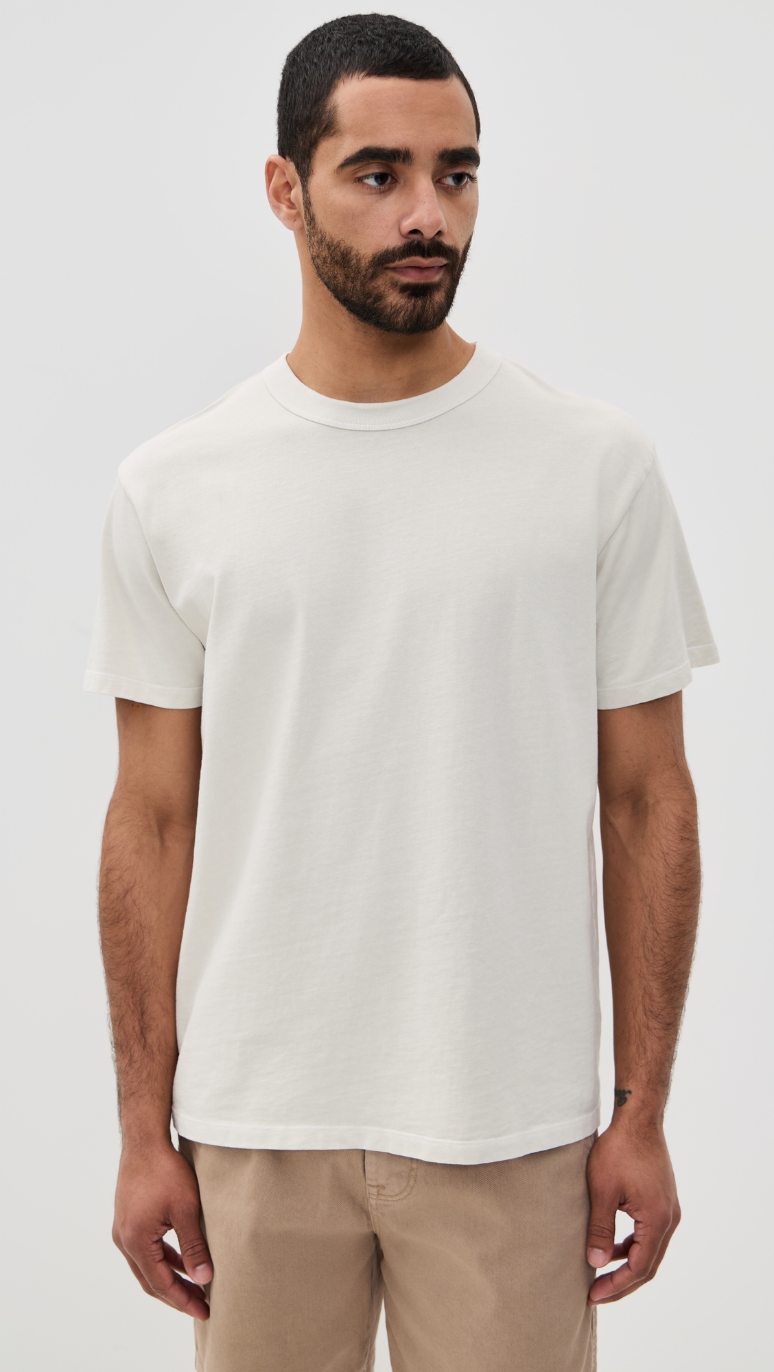 Save Khaki Organic Recycled Jersey Phys Ed Tee Salt