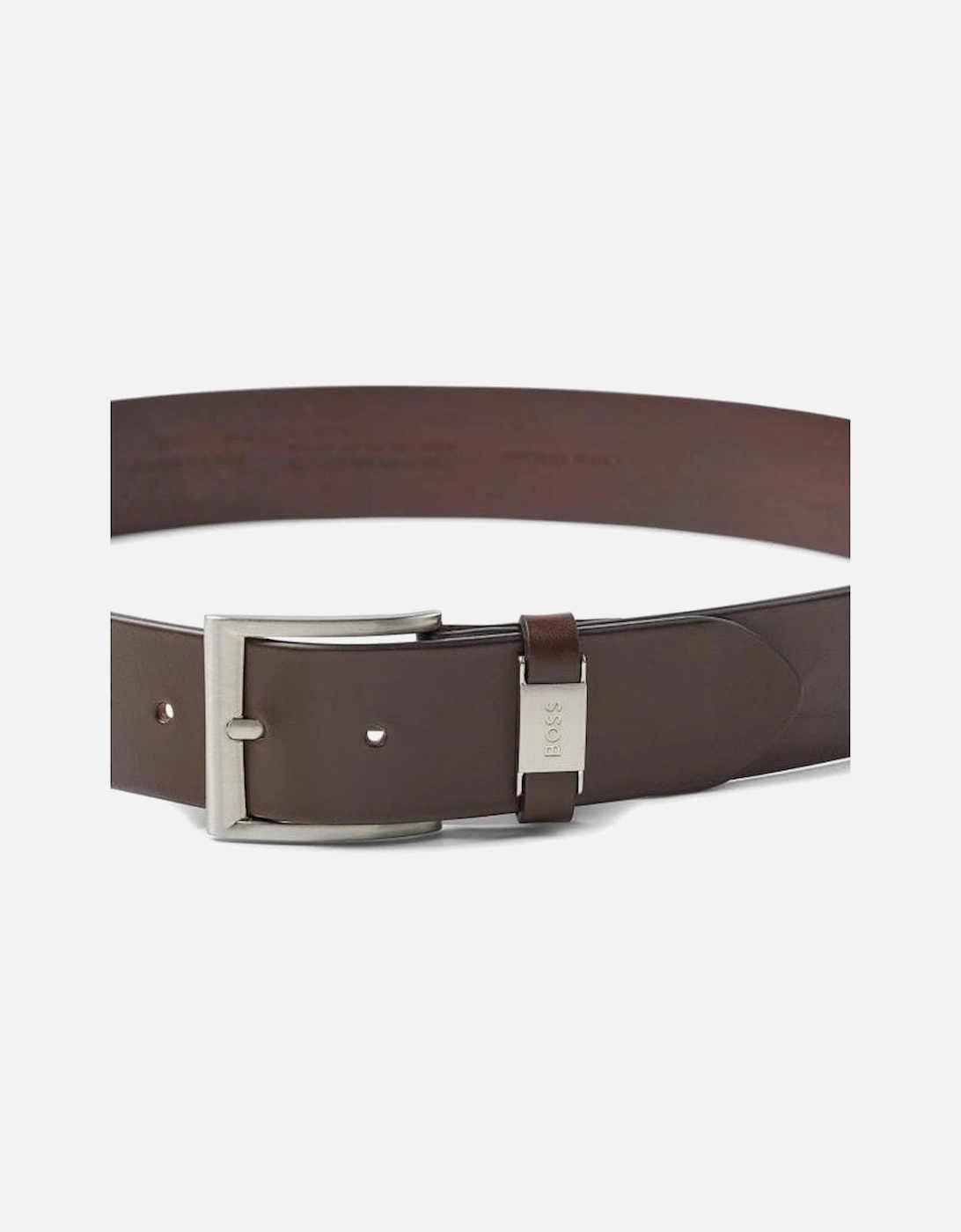 Men's BOSS Orange Connio Mens Leather Belt NOS - Brown - Size: W34