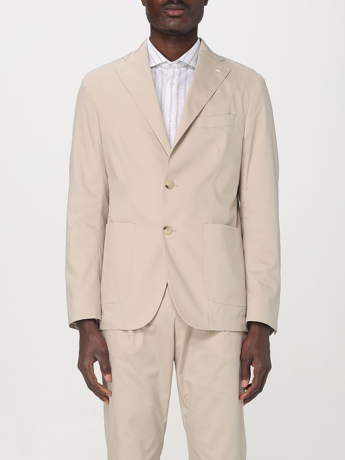 Blazer Men color Blue