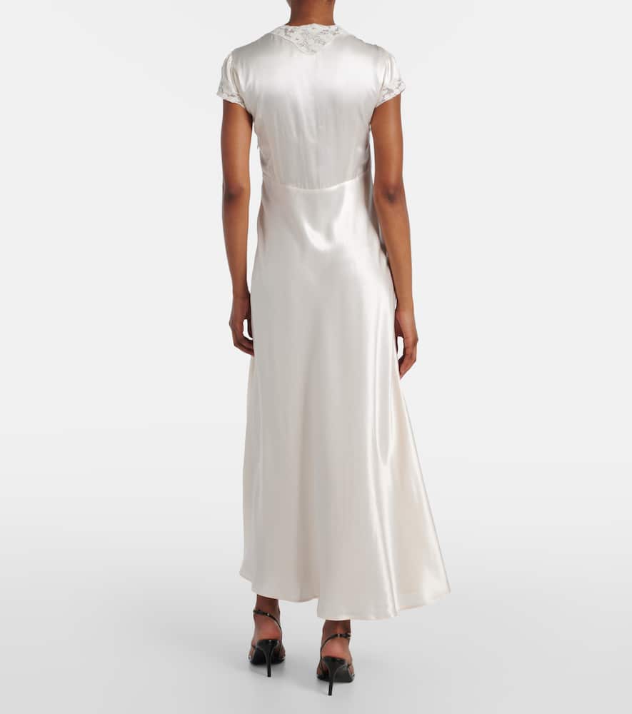 Bridal Amari satin gown