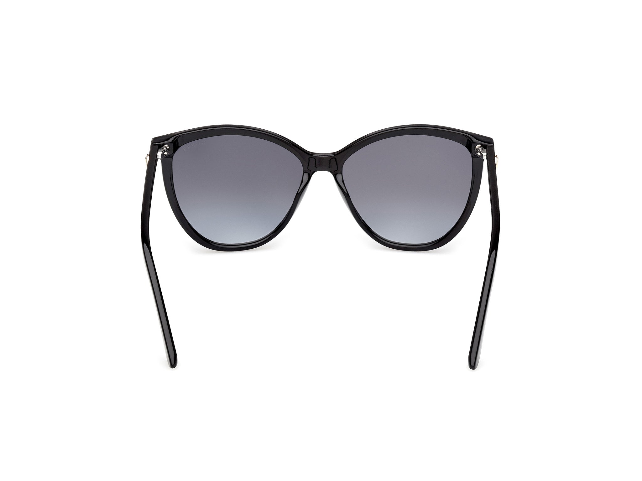Guess Mujer Guess GU00256 01B Gafas de sol Inyectado Negro Fumar Cat Eye Norma