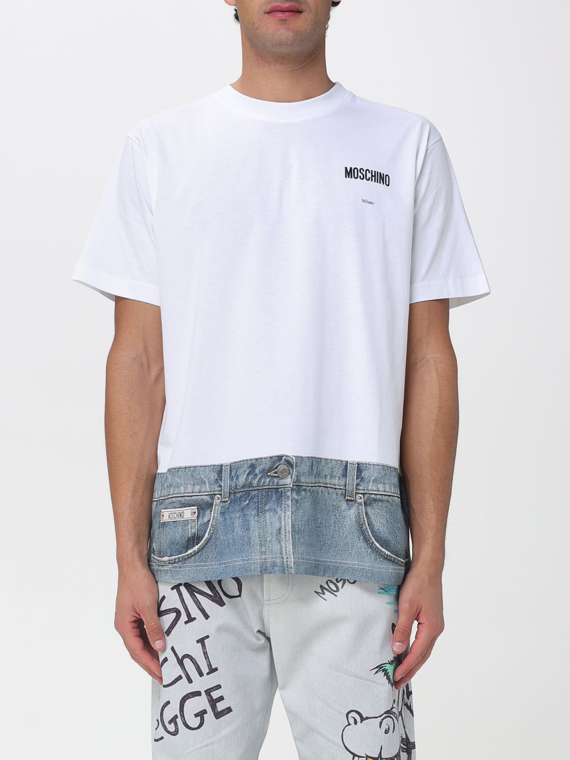 Polo Shirt Men color White