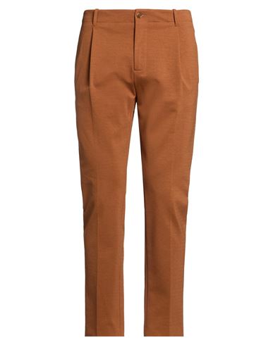 Man Pants Brown Size 30 Cotton, Polyamide, Elastane