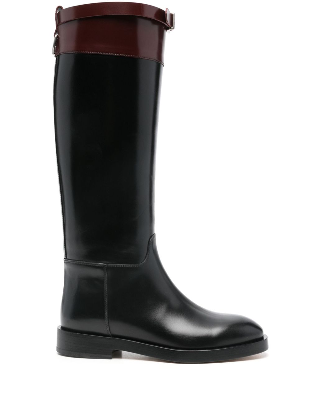 Leather boots - Black
