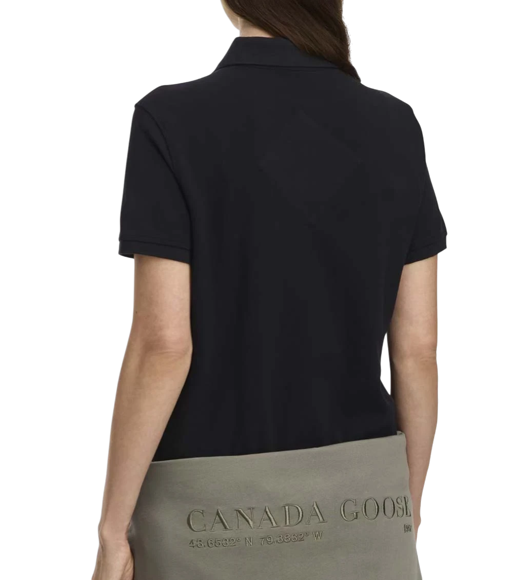 Canada Goose - almira polo shirt short sleeve collar
