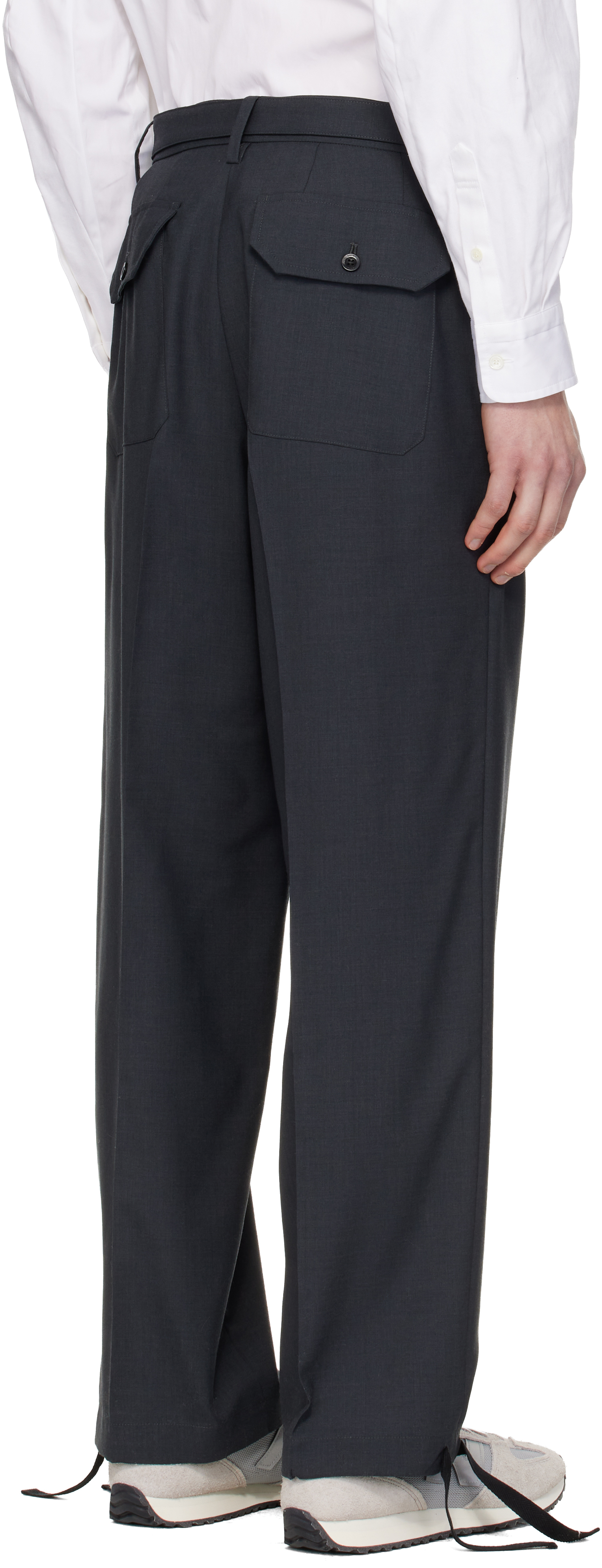 Gray Suiting Trousers