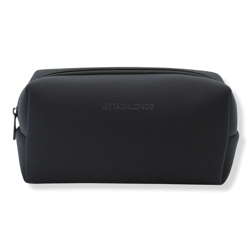 Cosmetic Case with Brush Pouch - Black