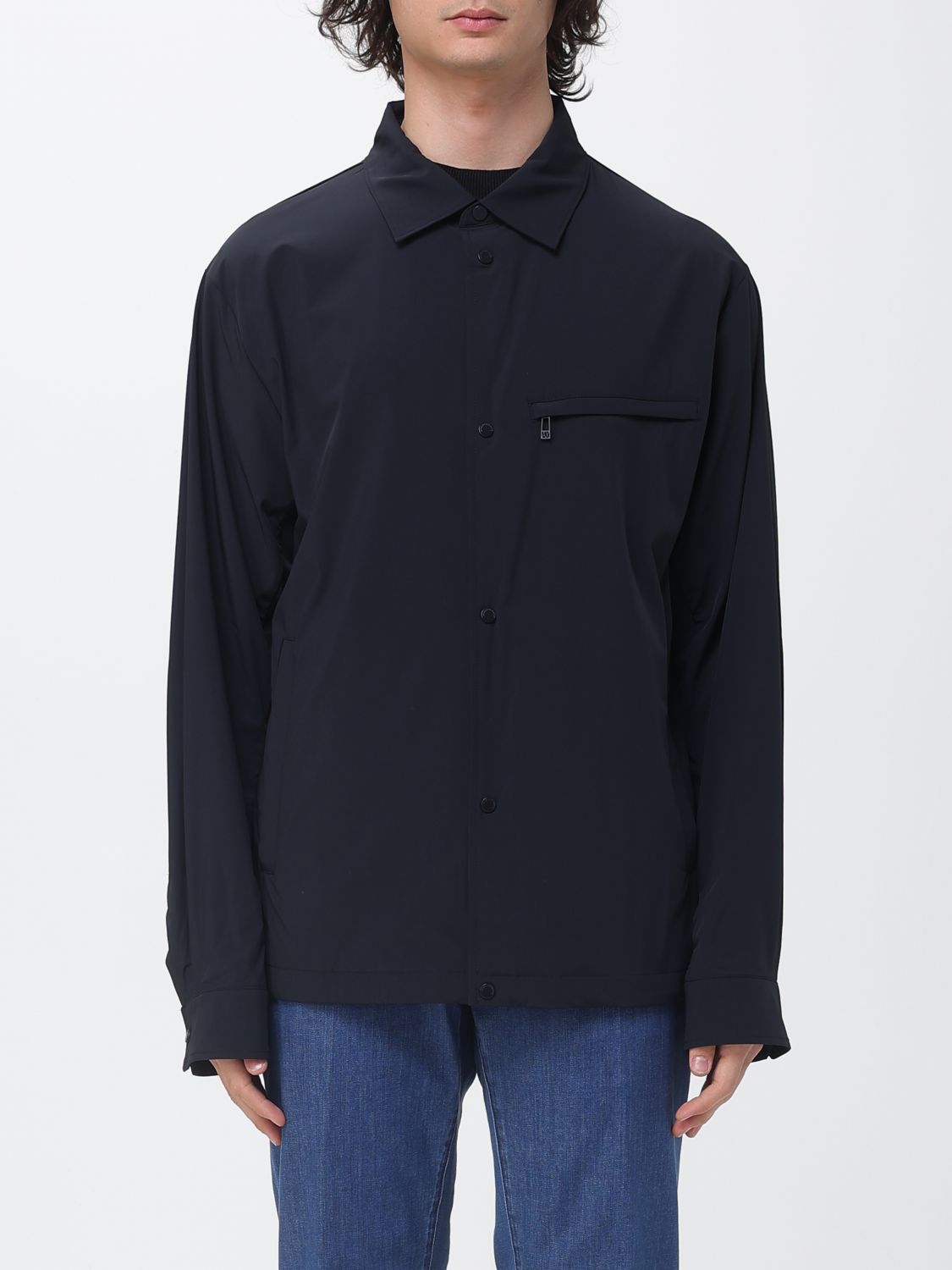 Jacket Men color Navy