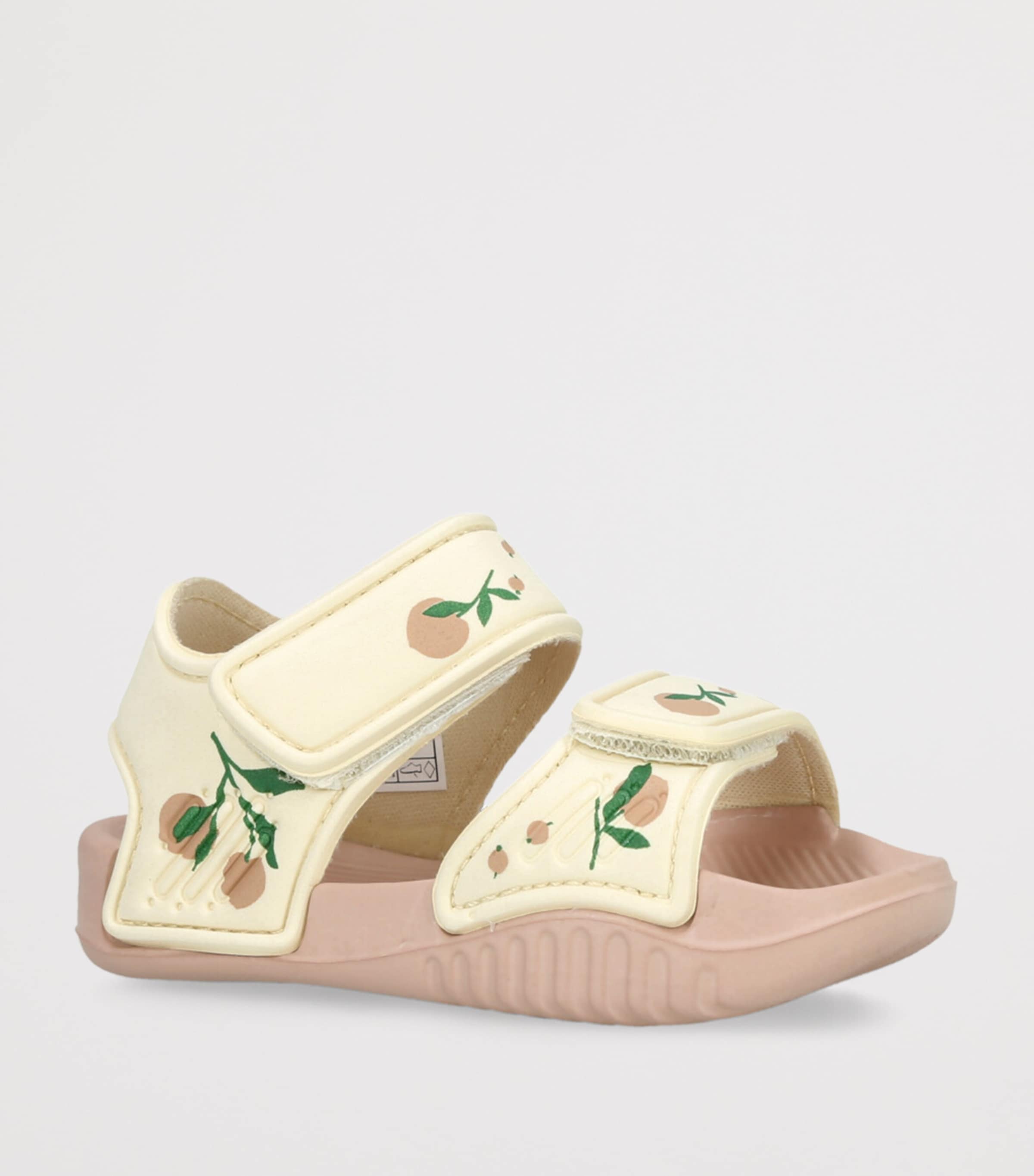 Peach Print Blumer Sandals