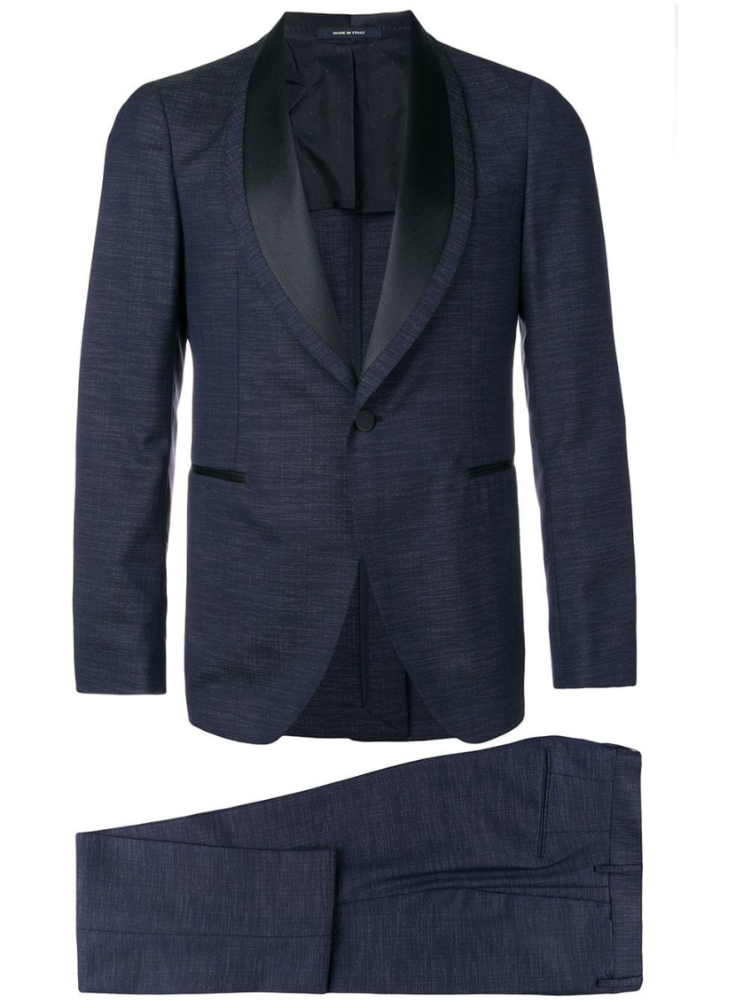 Blue Two-piece suit