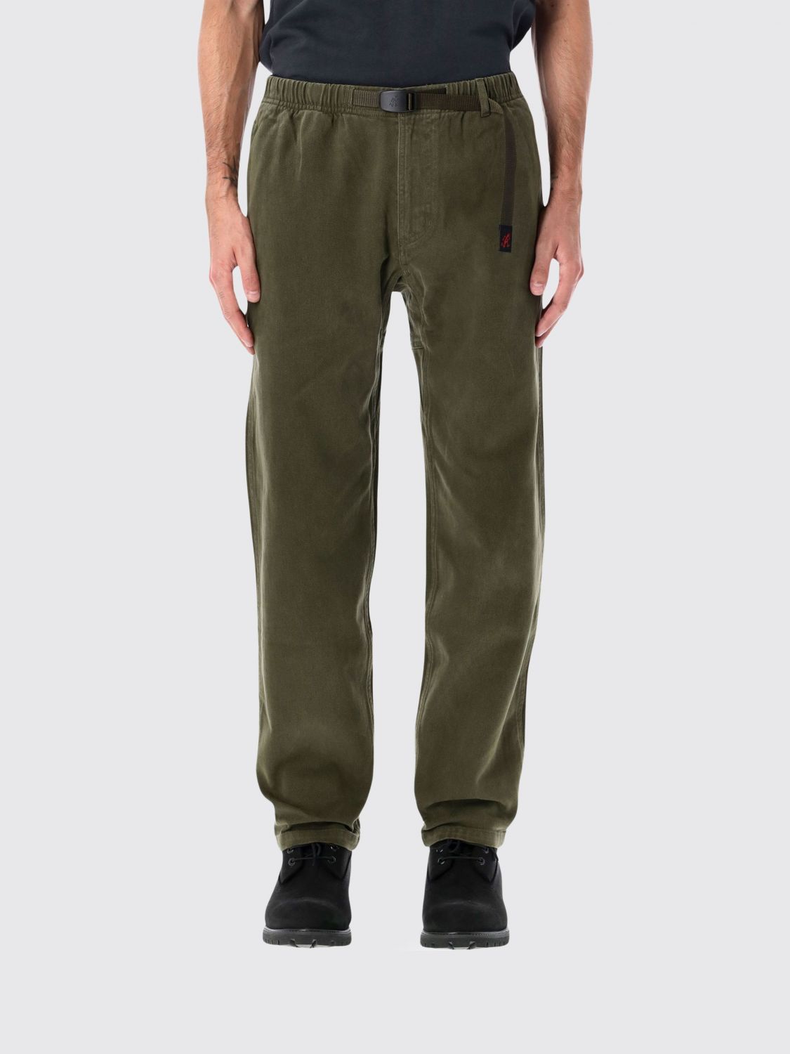 Pants Men color Green