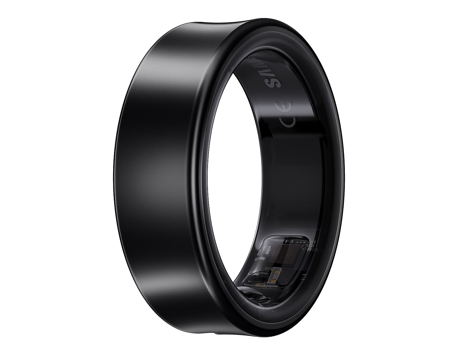 Galaxy Ring, Size 13, Titanium in Black