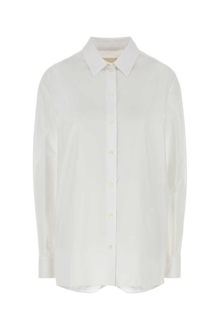 White Poplin Shirt
