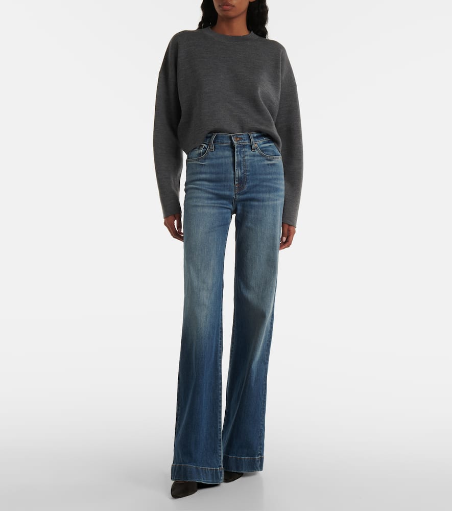 Modern Dojo Groovy high-rise flared jeans