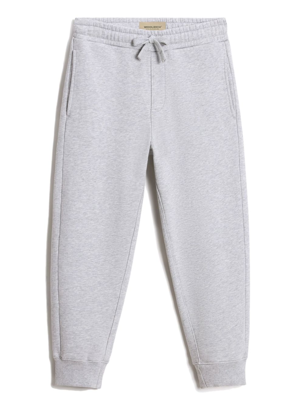 Cotton fleece track pants - Grey
