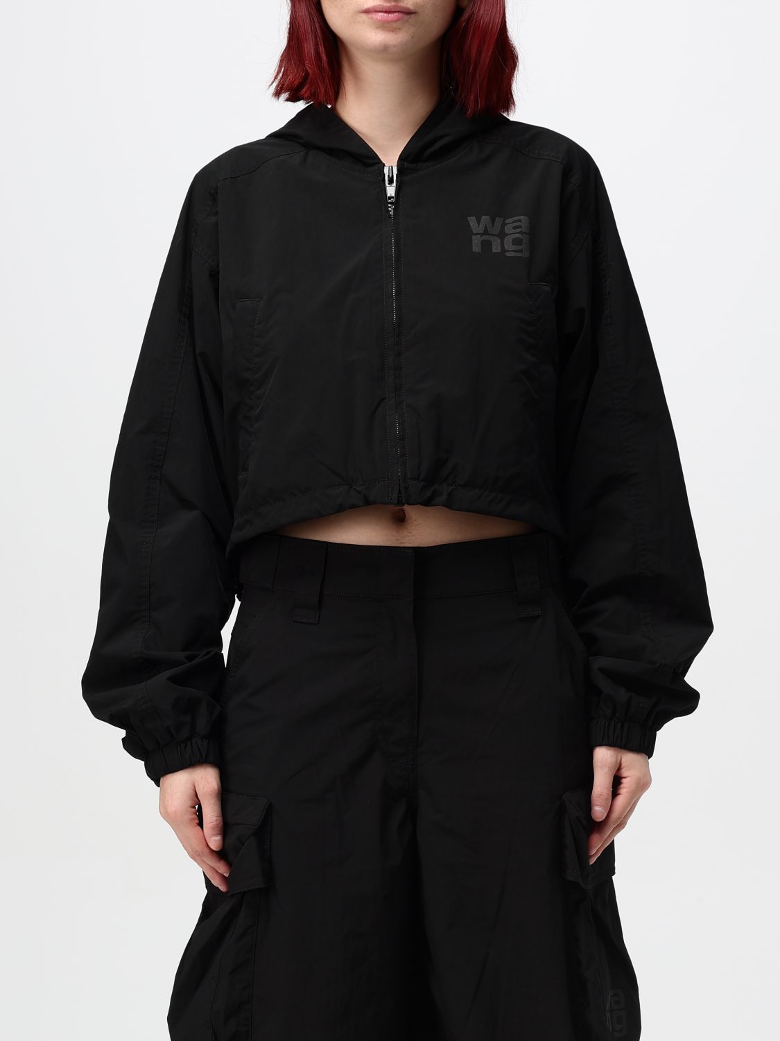 Zip-up hooded jacket - Neutrals