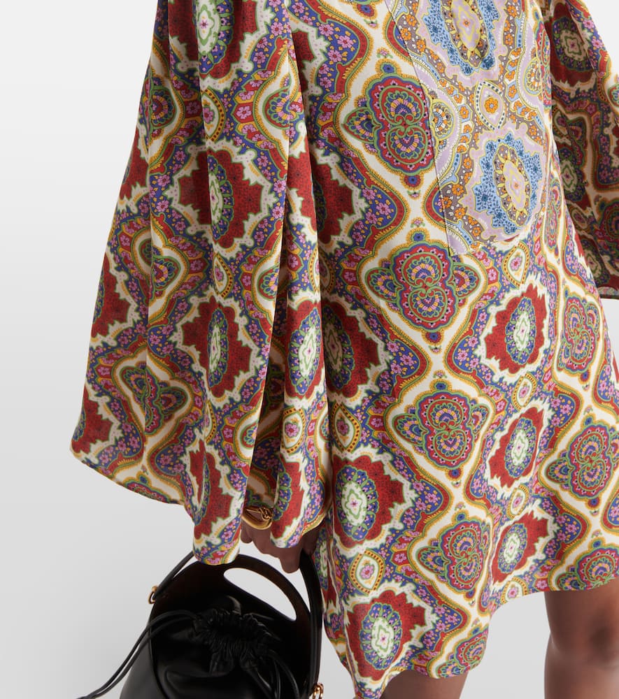 Printed minidress