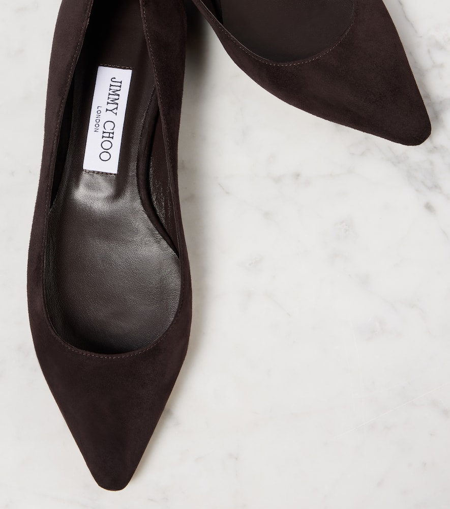 Jimmy Choo Romy suede ballet flats