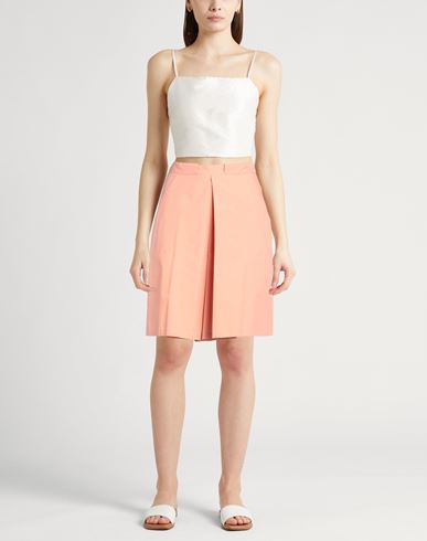 Woman Shorts & Bermuda Shorts Salmon pink Size 6 Cotton