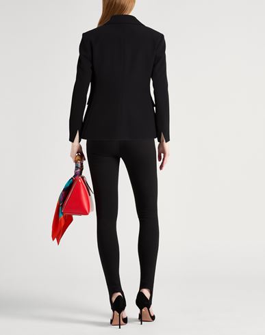 Woman Blazer Black Size M Polyester, Elastane