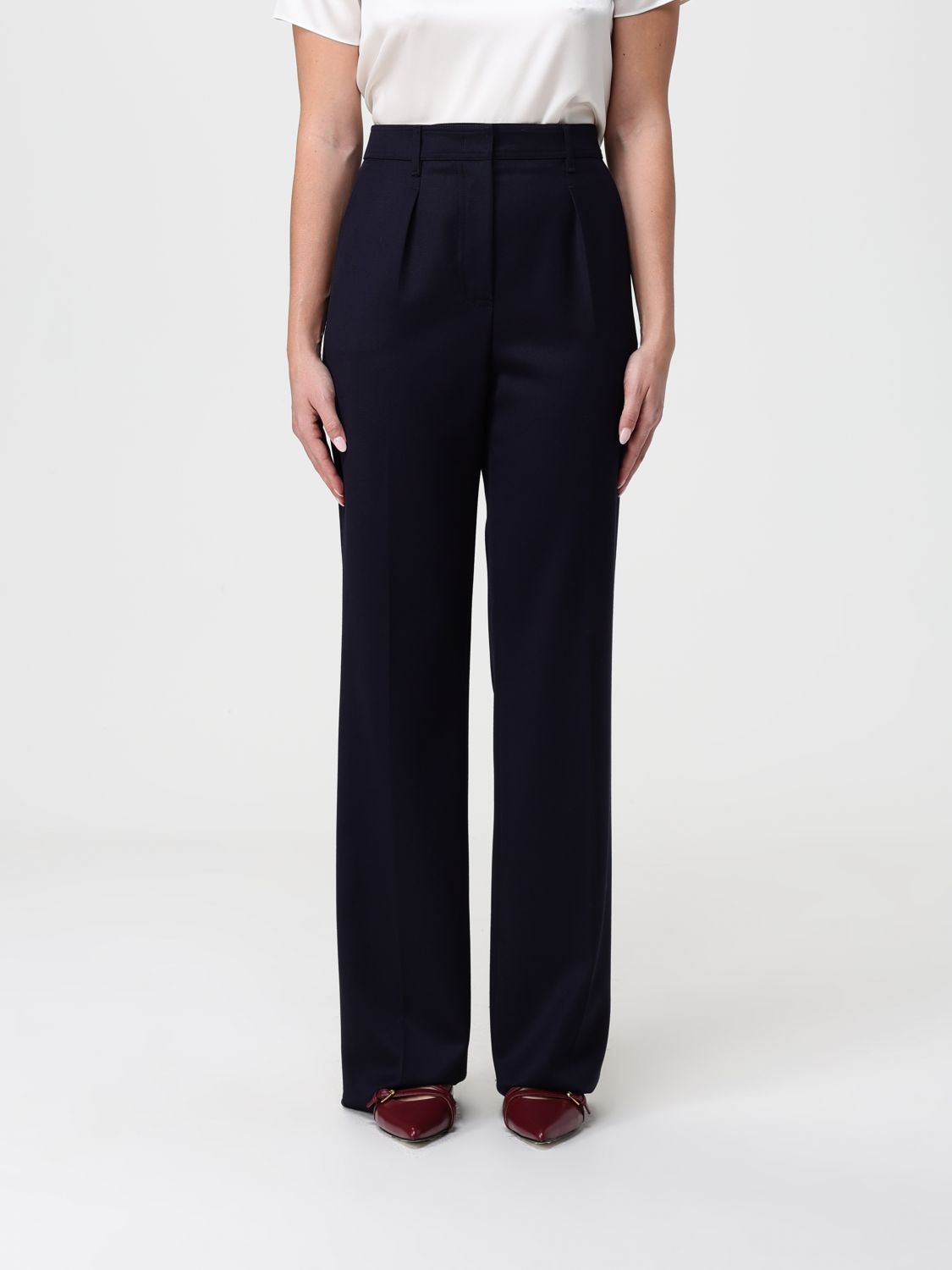 Pants Woman color Brown