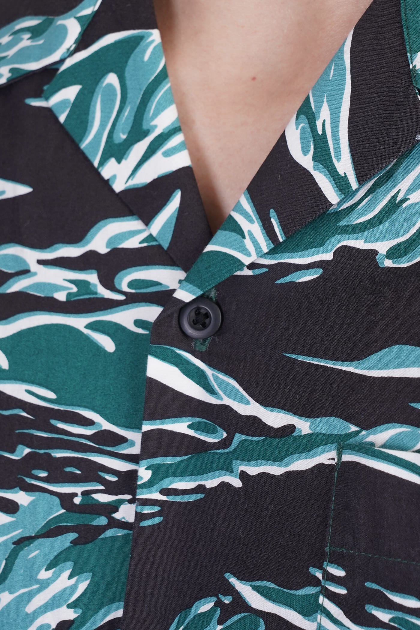 Shirt In Green Cotton