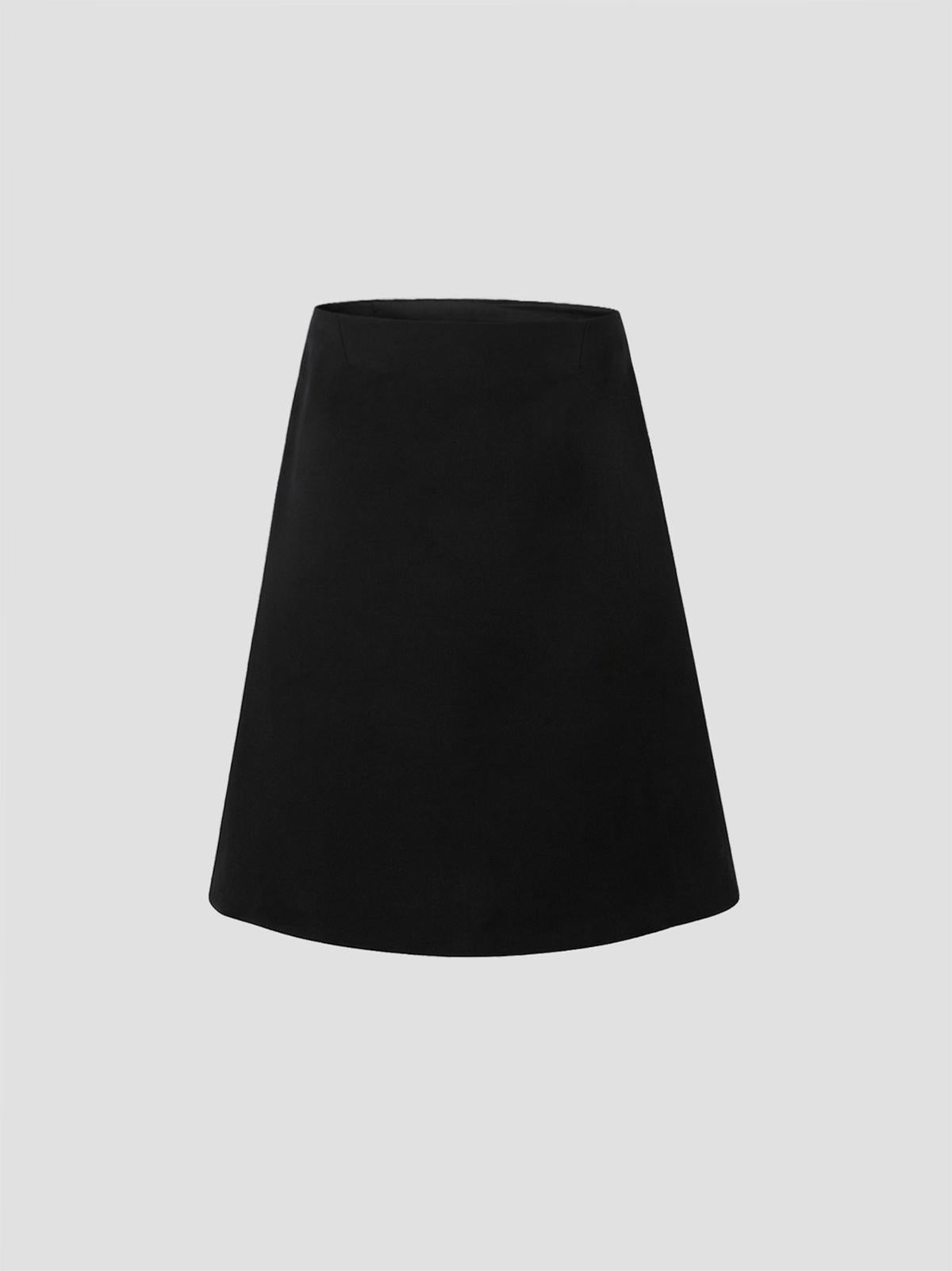 Chic A-Line Mini Skirt