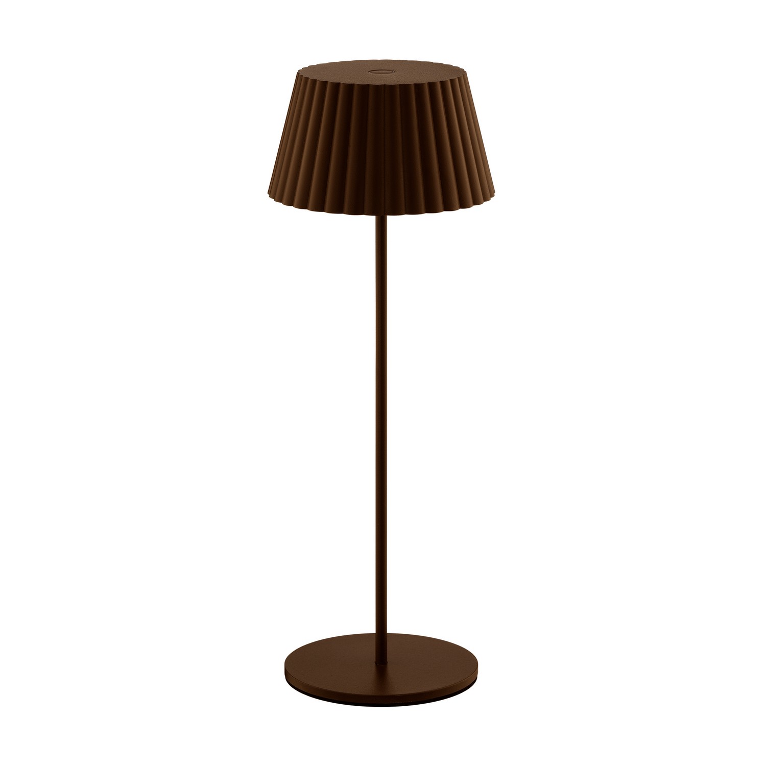 Bronze LED Table Lamp from the Pleat Collection