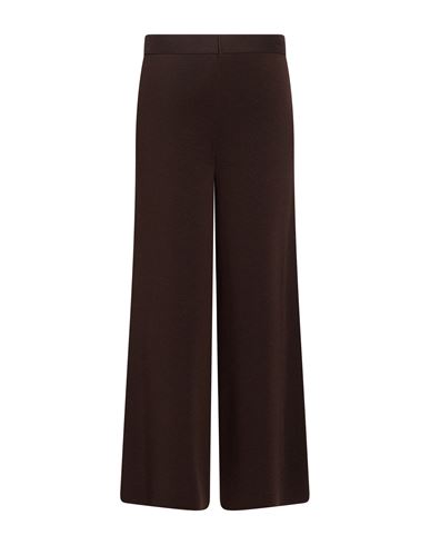 Woman Pants Dark brown Size XL Virgin Wool