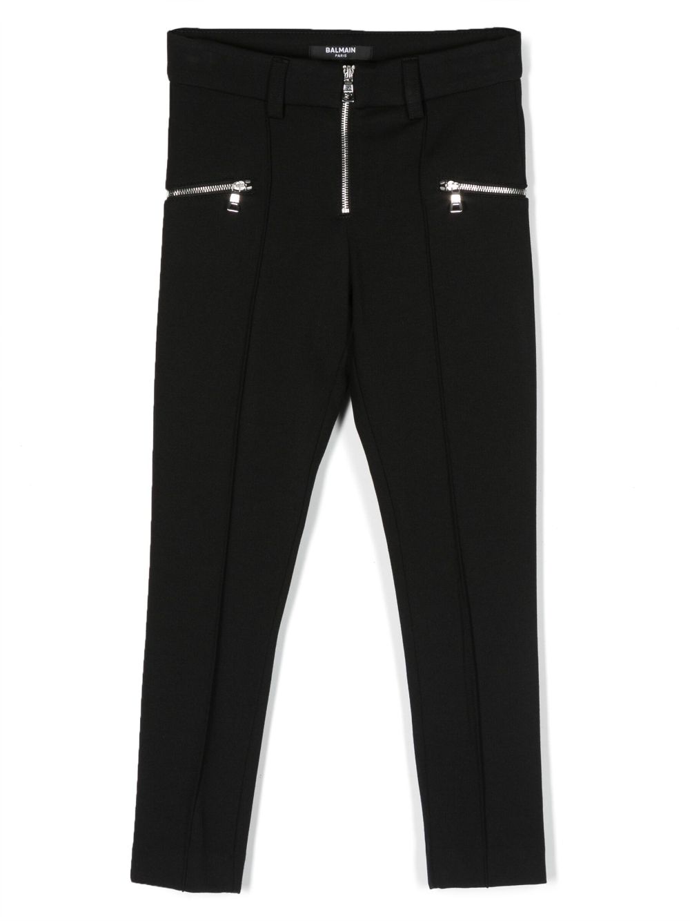 Straight-leg trousers - Black