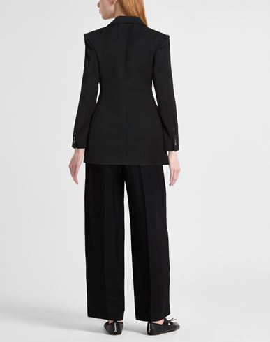 Woman Blazer Black Size 2 Wool