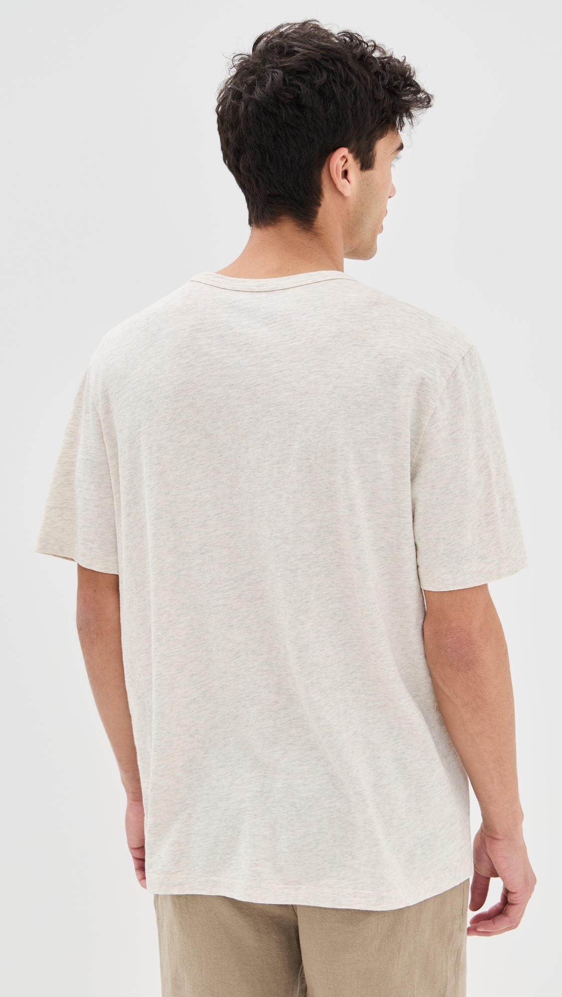 Sunwashed Pocket Tee Island Dune Heather