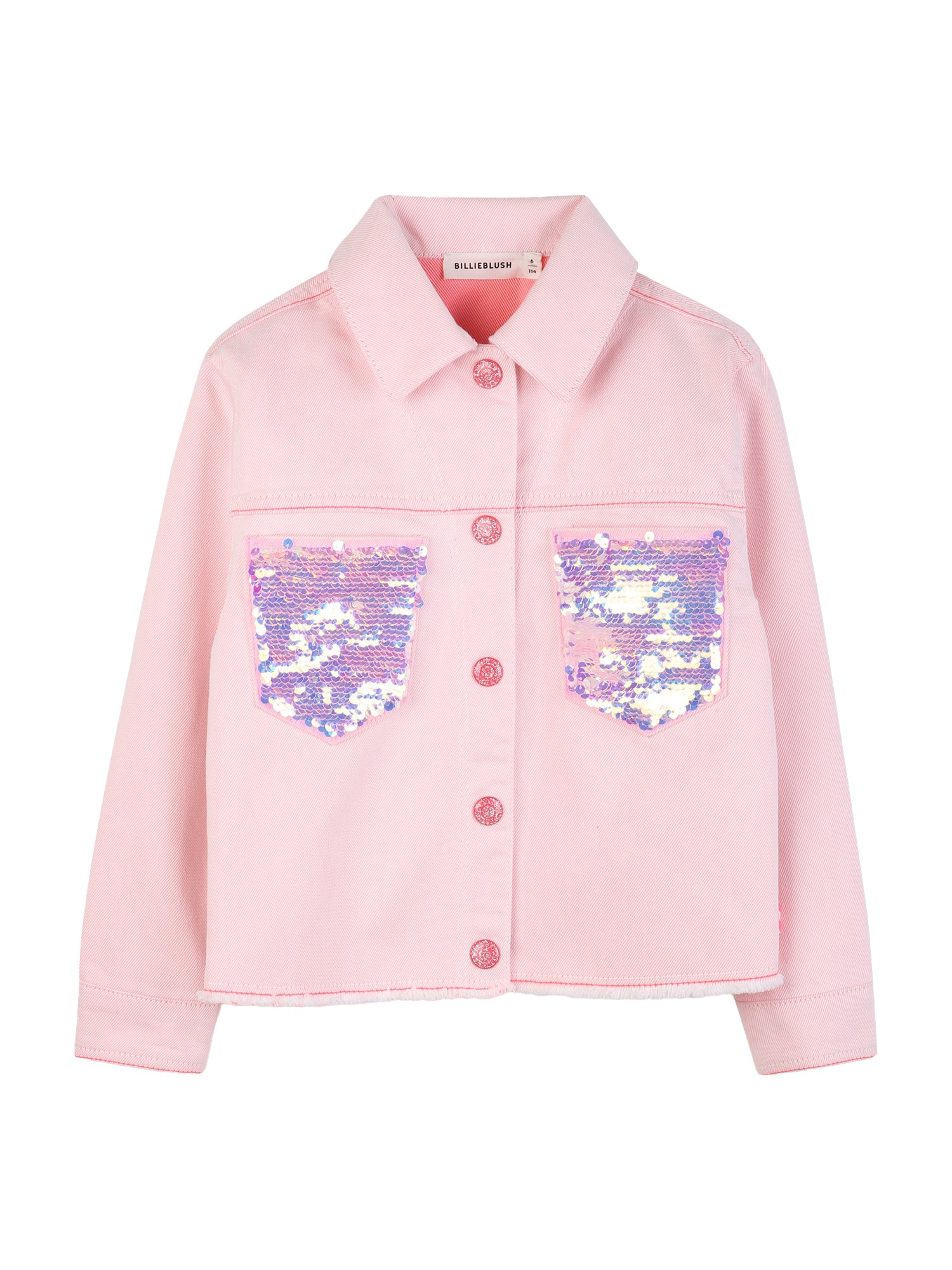 Giacchetto di jeans con paillettes