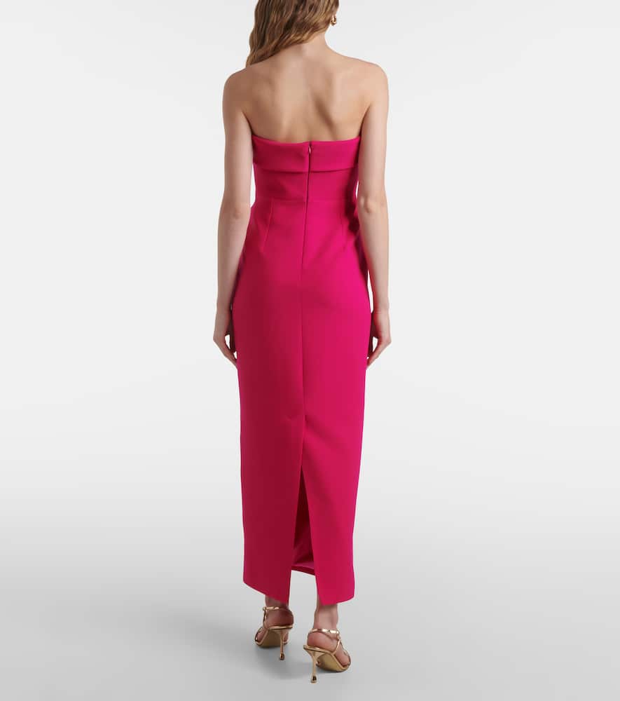 Off-shoulder gown